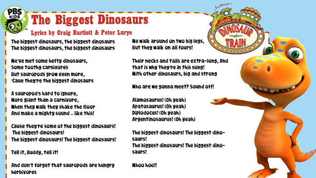 Sing The Biggest Dinosaur Song!